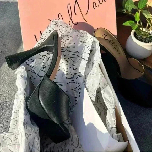 NEW Wild Pair Raja Women’s Faux Leather Peep-Toe Platform Sandals - Size 8.5 - Picture 12 of 14